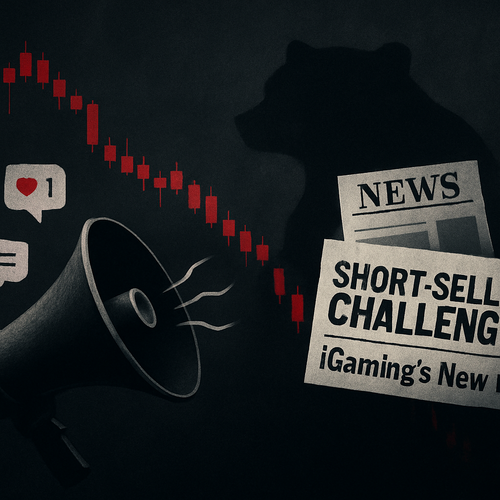 Activist Short Sellers Are Reshaping iGaming Risk: How Narrative-Driven Campaigns Challenge Operators Faster Than Regulation or Rebuttal Can Respond