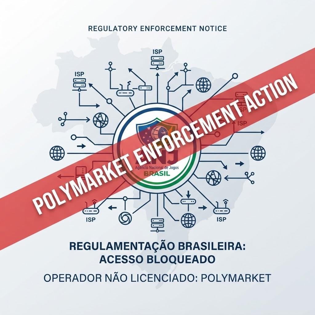 Brazil's ANJ Blocks Polymarket Amid Prediction Market Crackdown 2026