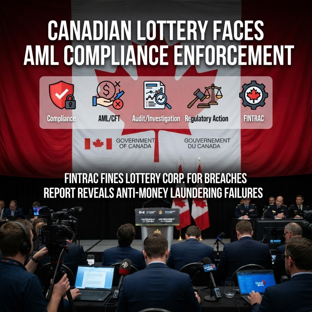 Atlantic Lottery Pays $212K FINTRAC Penalty for Compliance Violations in 2026