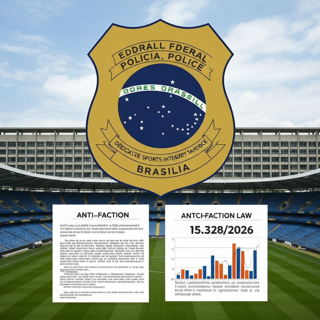 Brazil Federal Police Launch Dedicated Sports Integrity Task Force — Centralising All Match-Fixing and Betting Crime Investigations