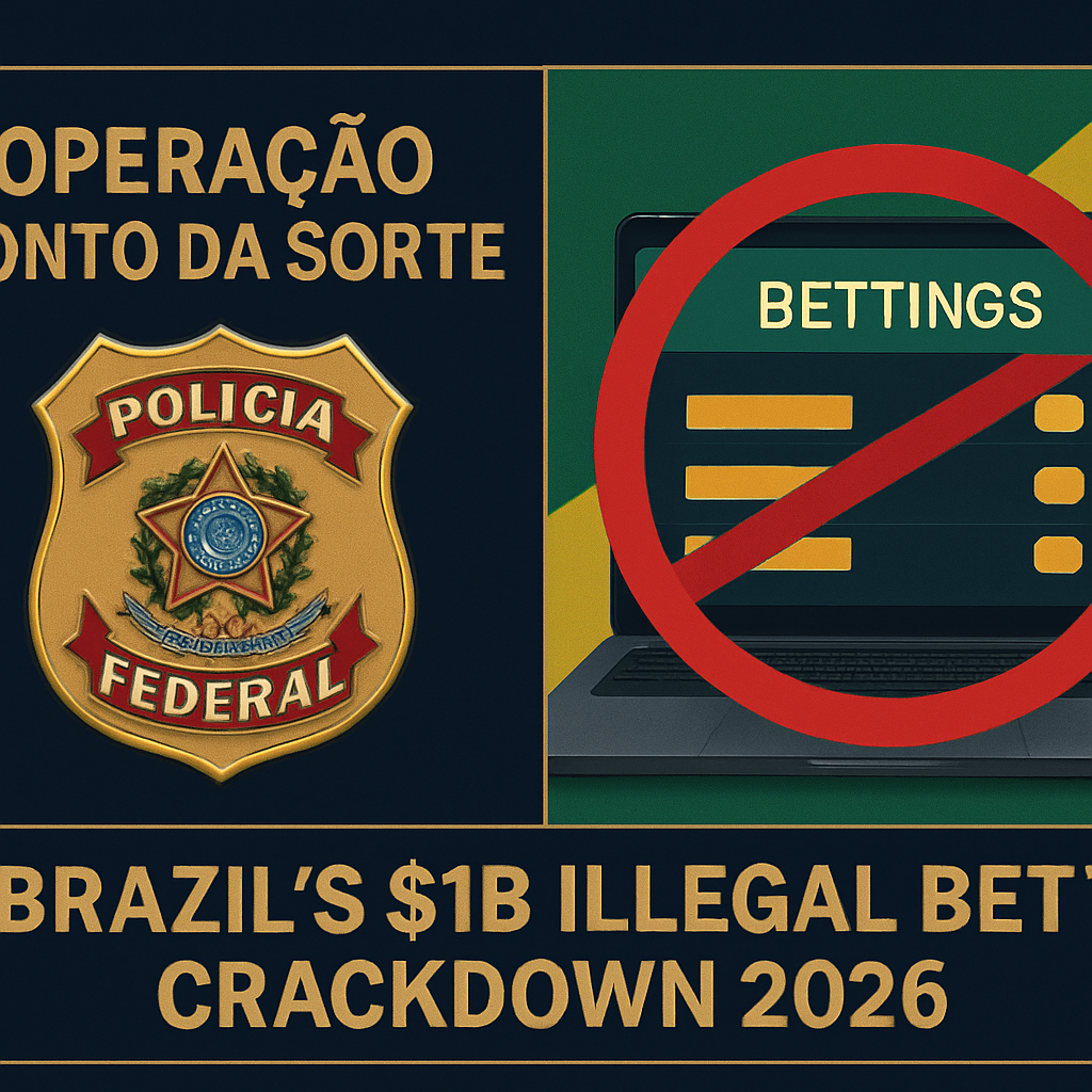 Brazil's Operation Conto da Sorte Targets $1B Illegal Betting Scheme in 2026