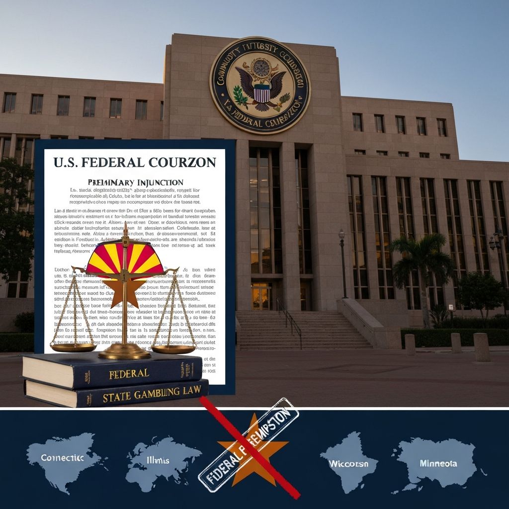 CFTC Secures Federal Injunction Against Arizona, Establishing First Court Win in Prediction Markets Preemption Fight — Five States Now Facing Federal Lawsuits