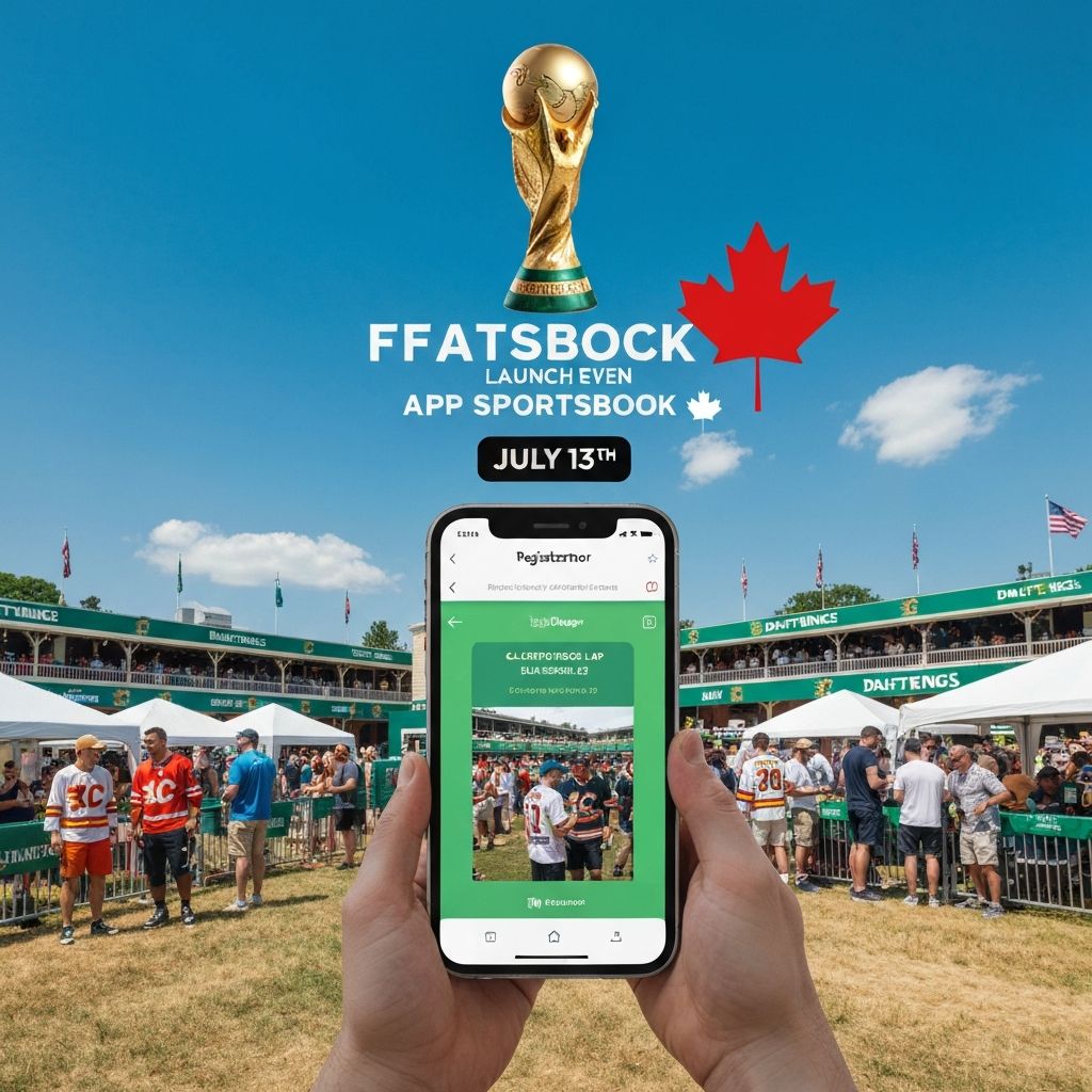 DraftKings Targets Alberta July 13 Launch as Its 34th North American Jurisdiction — World Cup Timing Is the Strategic Jackpot
