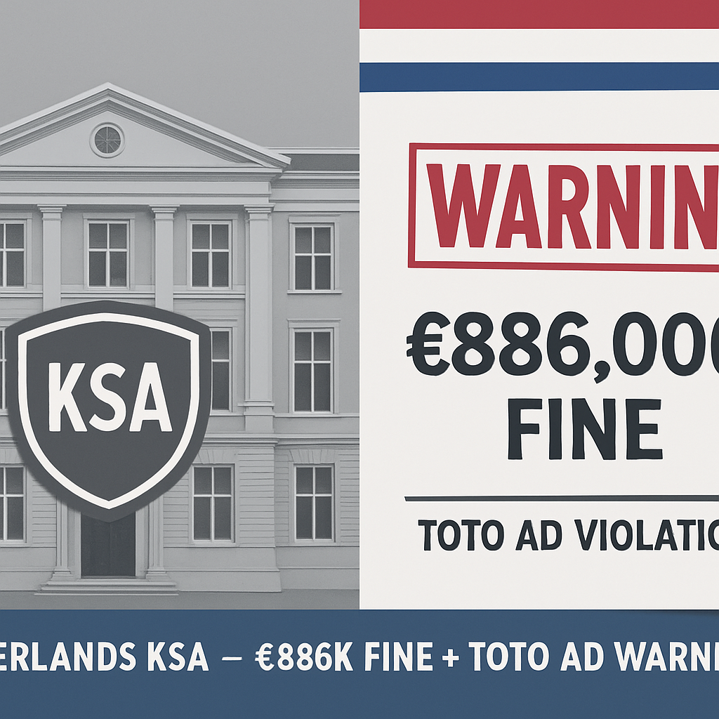 Dutch KSA Fines 711 B.V. €886K for Duty of Care Failures and Warns TOTO Over Role Model Advertising Violation