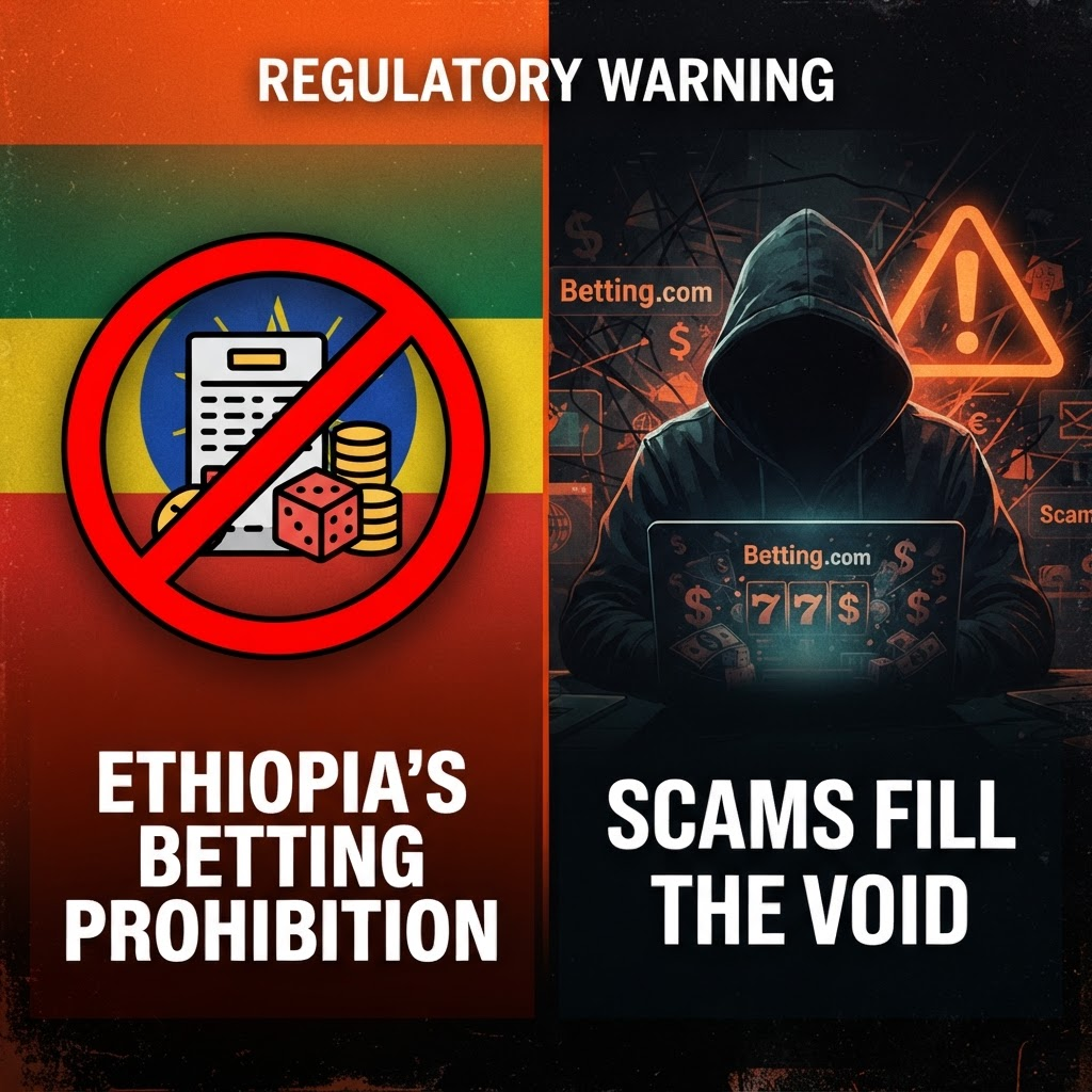Ethiopia Doubles Down on Betting Ban as Scam Networks Flourish in Regulatory Void