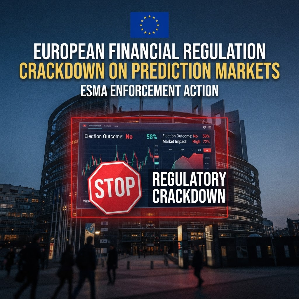 Europe Ends Prediction Markets' Regulatory Free Ride: France, ESMA and Gibraltar Act in Unison