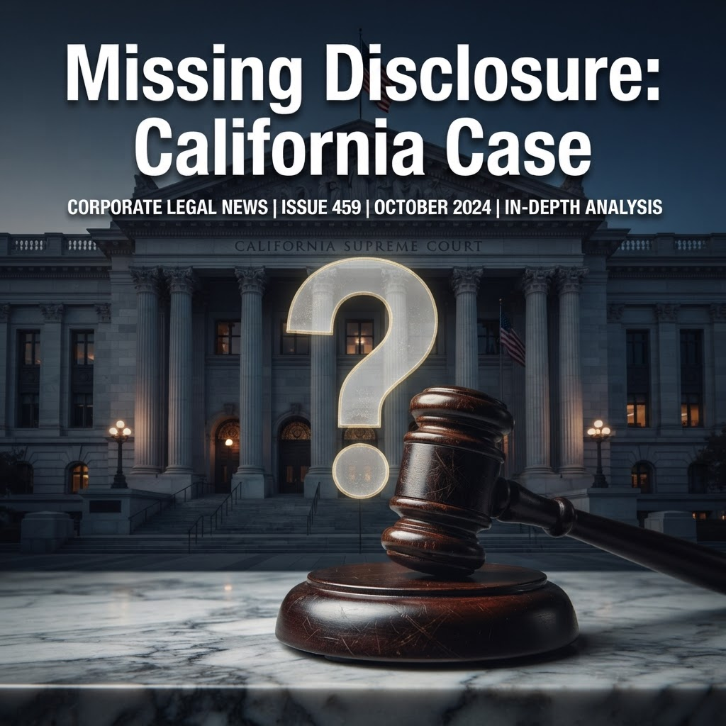 Evolution's California Litigation Absent from Earnings Filings: Disclosure Question Looms 2026