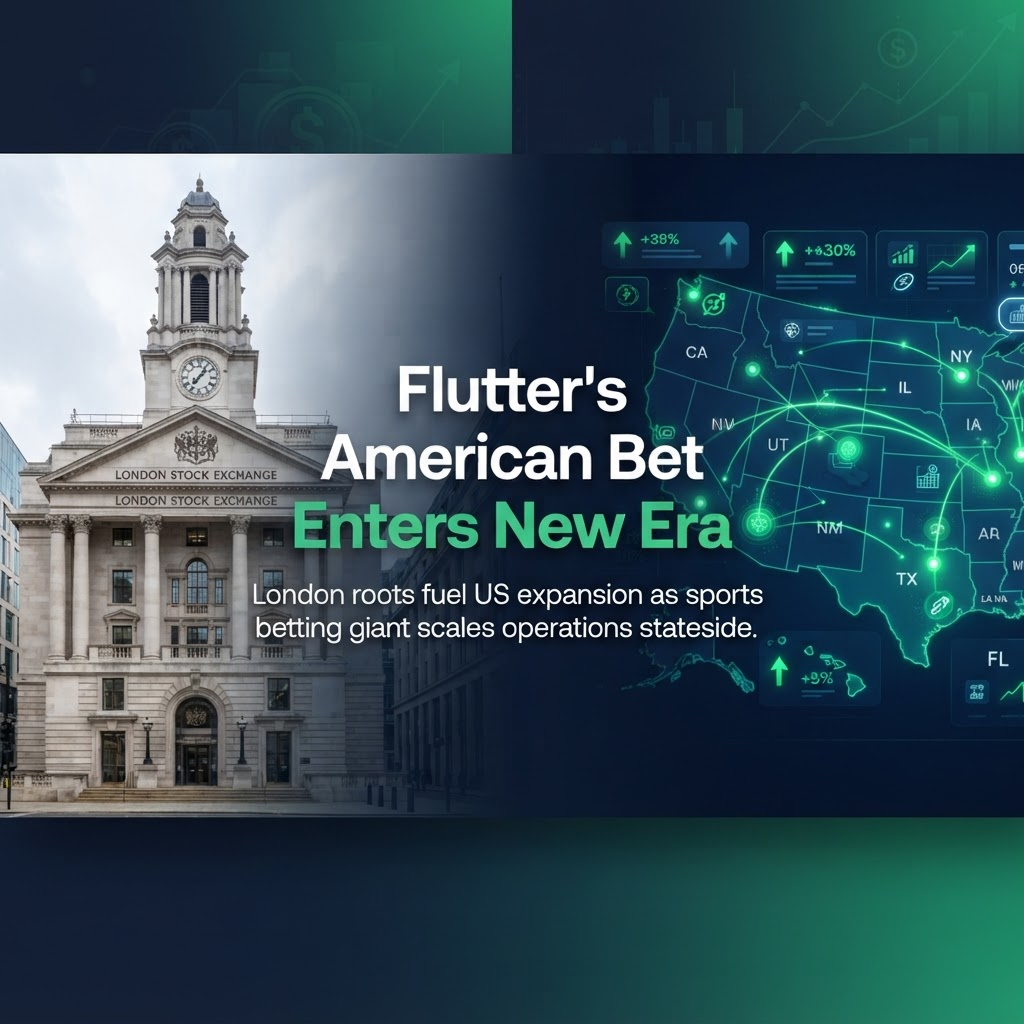 Flutter's London Exit Marks New US Strategy Chapter in 2026