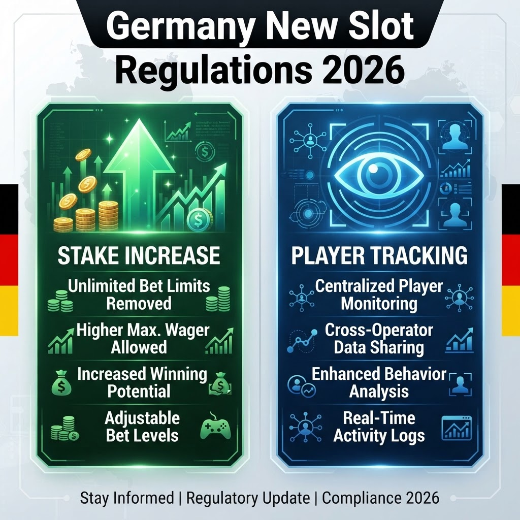 Germany Increases Online Slot Stakes, Mandates Player Tracking