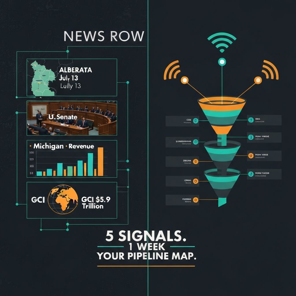 Five Market Signals from This Week That Every B2B iGaming Sales Team Should Act On