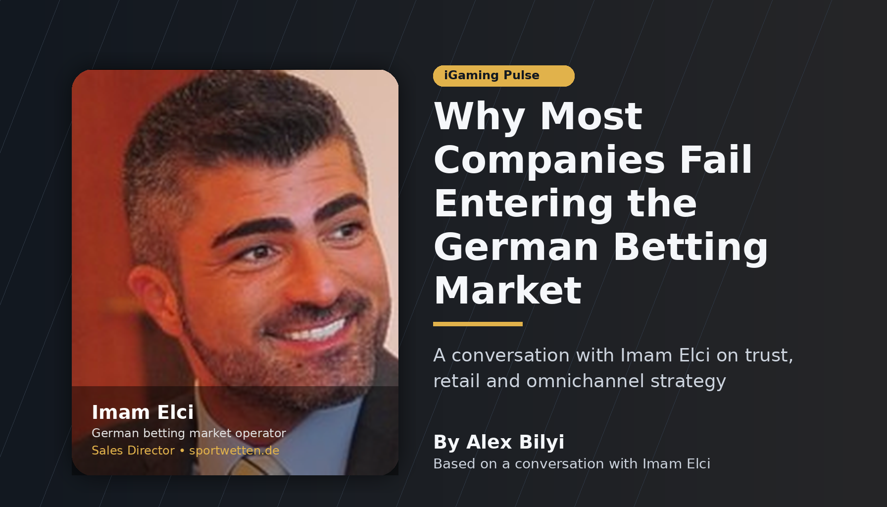 Why Most Companies Fail Entering the German Betting Market