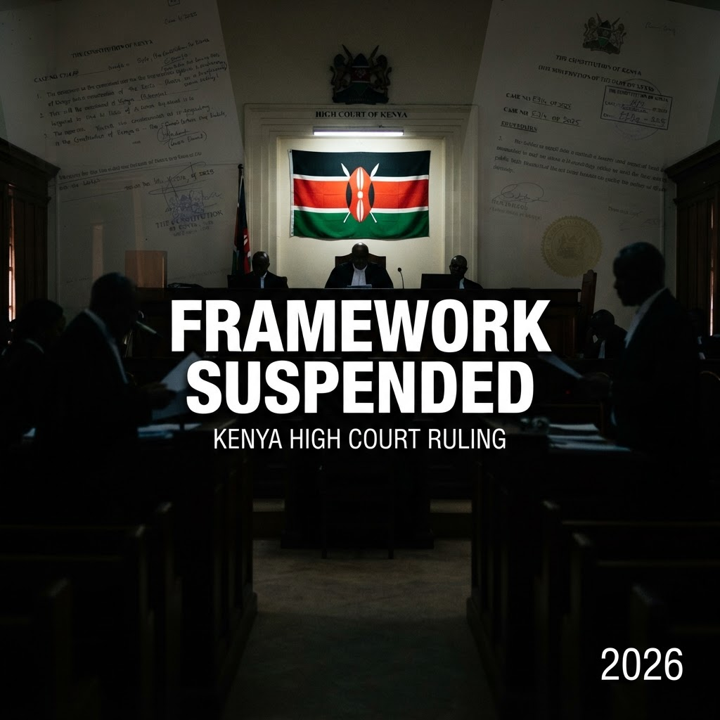 Kenya Suspends Gambling Licenses: High Court Halts 2026 Framework