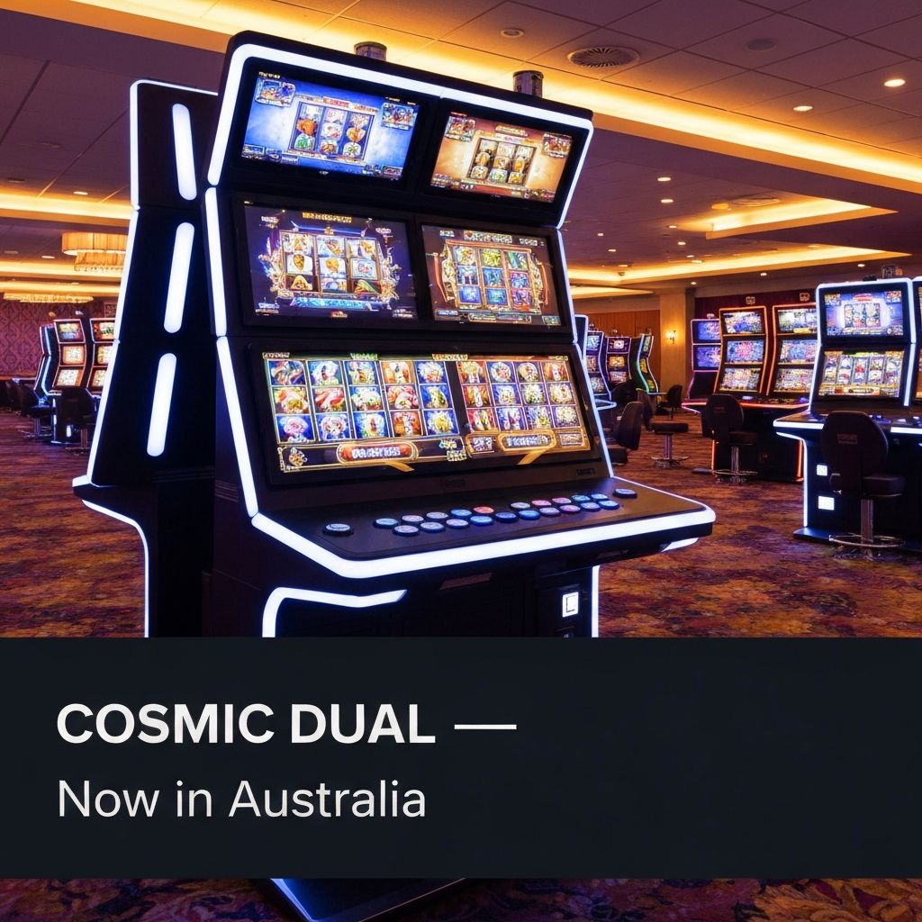 Light & Wonder Launches COSMIC DUAL in Australia as #1-Ranked Multi-Screen Cabinet Expands Beyond North America with 45+ Titles Per Year Pipeline