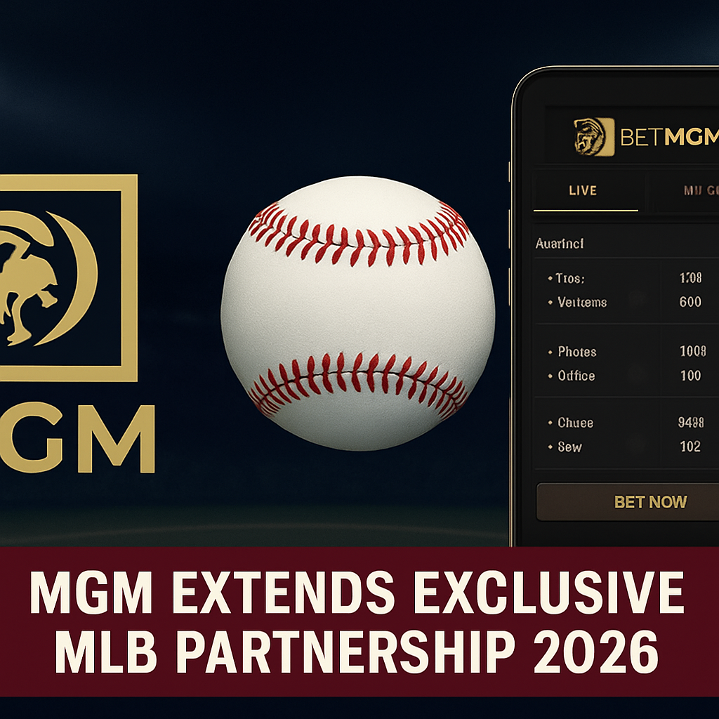 MGM Resorts Extends Exclusive MLB Partnership, Boosts BetMGM Prominence in 2026
