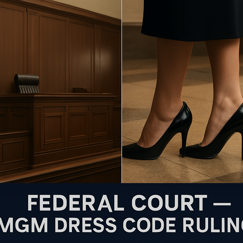 Federal Court Dismisses Most Claims in MGM National Harbor High-Heels Lawsuit — One Disability Promotion Claim Survives to Trial
