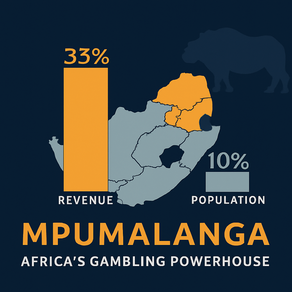 Mpumalanga Generates a Third of South Africa's Gambling Revenue Despite Under 10% of the Population