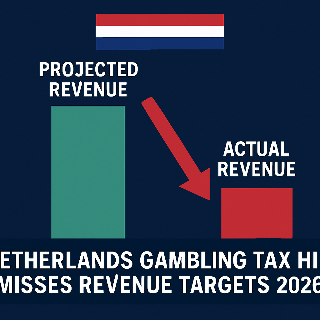 Netherlands Gambling Tax Hike Generates Far Less Revenue Than Forecast
