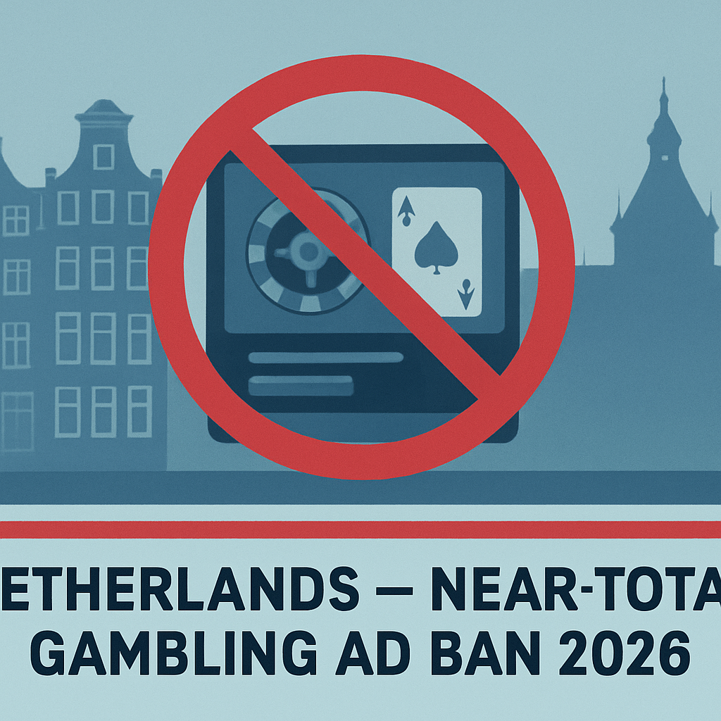 Netherlands Pursues Near-Total Online Gambling Ad Ban in Aggressive Five-Year Harm Reduction Strategy