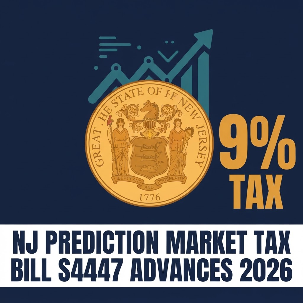 New Jersey Imposes 9% Tax on Prediction Market Operators in 2026