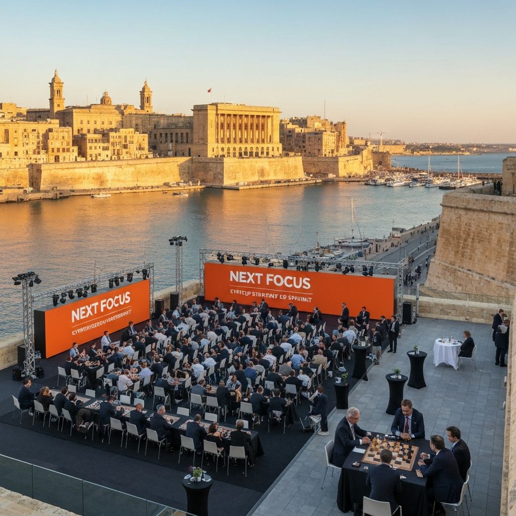 NEXT Summit Valletta 2026 Preview: 6,000 Delegates, Magnus Carlsen Chess Sessions, and the Industry's Premier Operator-Led Event Returns to Malta May 27-28
