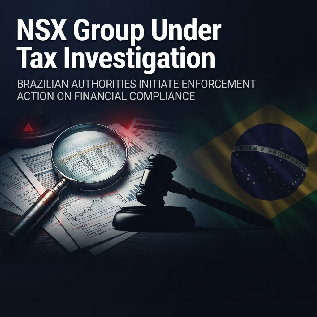 NSX Group Faces Tax Evasion Investigation in Brazil, 2026