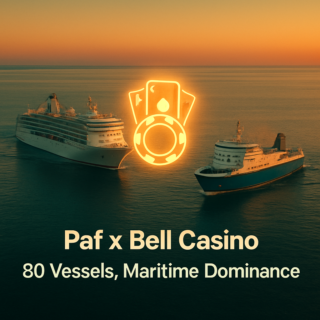 Paf Acquires Bell Casino to Triple Shipboard Gaming Fleet from 26 to 80 Vessels, Cementing European Maritime Casino Leadership