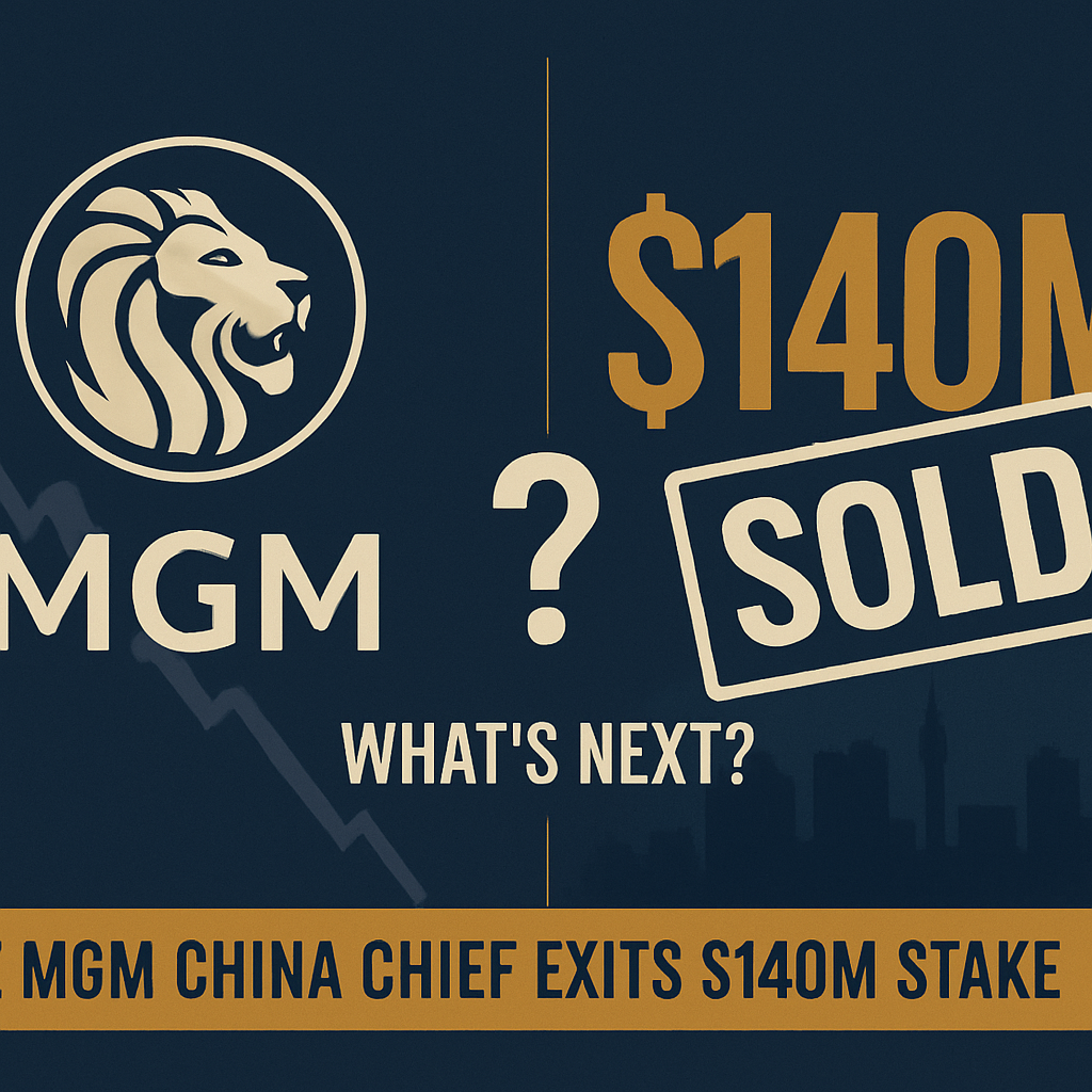 MGM China Chief Pansy Ho Completes $140M Full Equity Exit from MGM Resorts, Separating Operational Control from Ownership