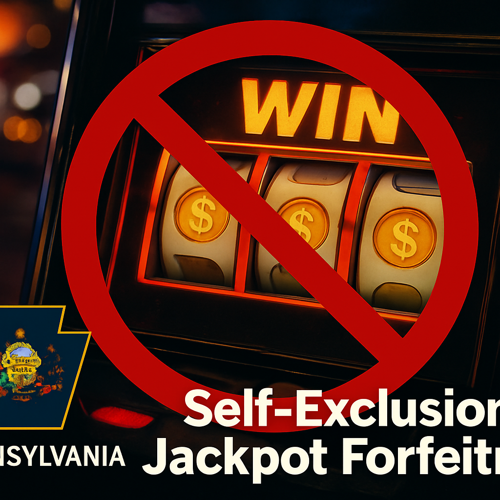 Pennsylvania Enforces Self-Exclusion: Self-Excluded Gambler Forfeits Jackpot Win With Funds Directed to Problem Gambling Programmes