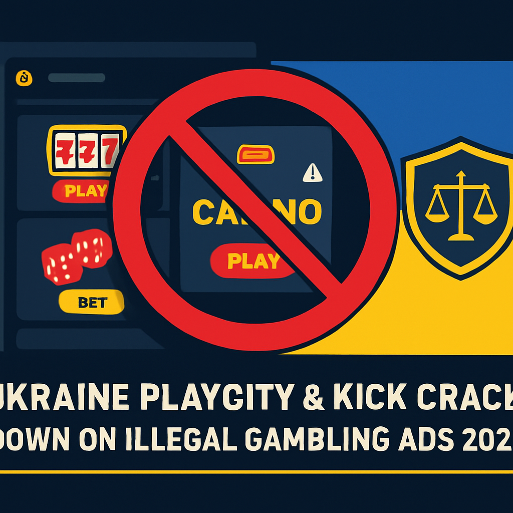 Ukraine's PlayCity Partners With Kick to Combat Illegal Gambling Ads in 2026