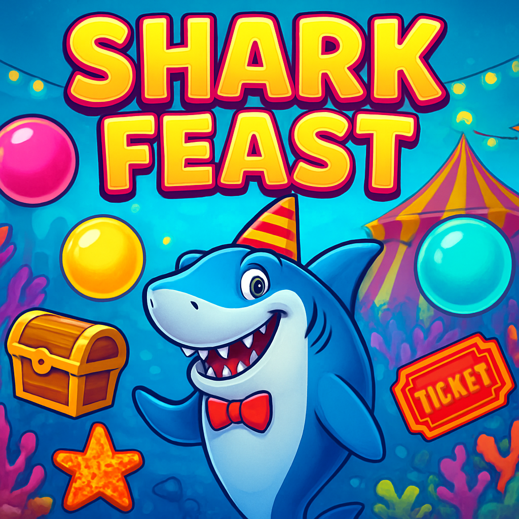 Play'n GO Releases Shark Feast: Character-Driven Bubble-Popping Mechanics Target Casual Player Segments Underserved by Volatile Titles