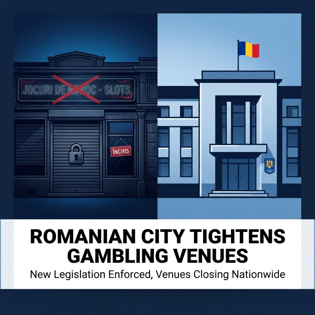 Romanian City Tightens Grip on Gambling Venues, Closure Deadline 2027