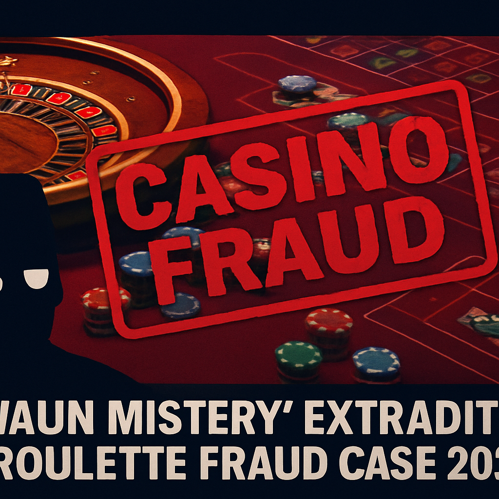 Casino Cheat 'Shaun Mistery' Extradited to Nevada Over Roulette Fraud 2026