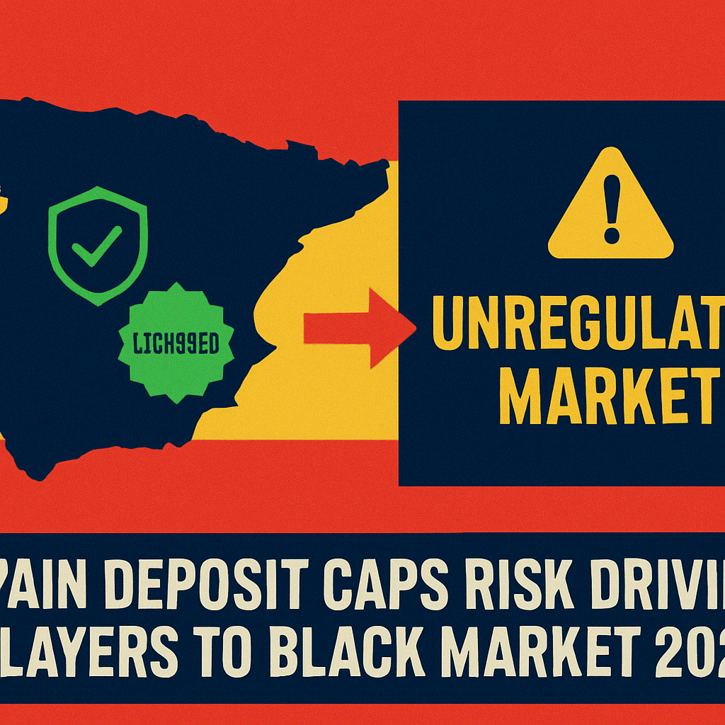 Spain's Joint Deposit Limits Risk Black Market Growth, Warns Jdigital
