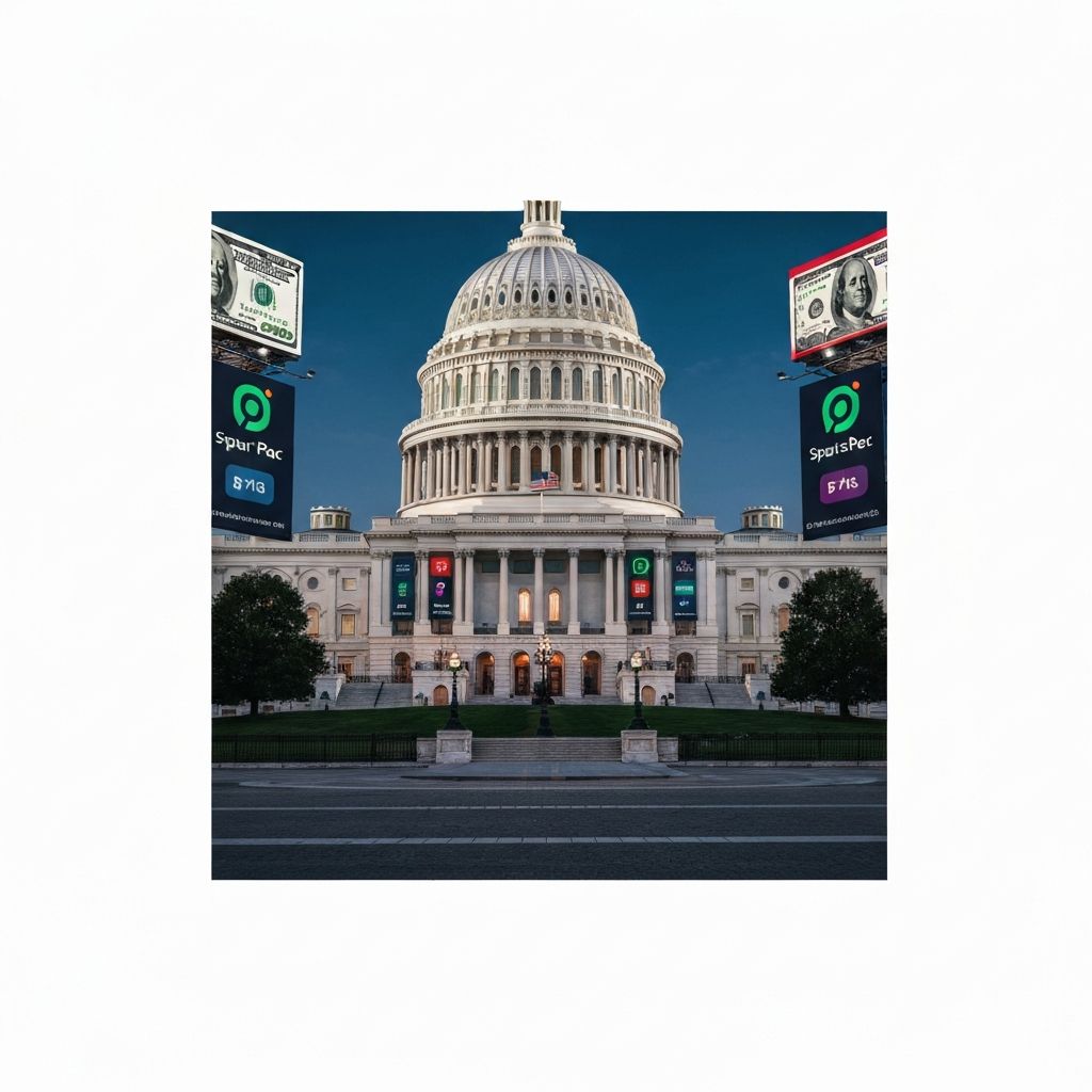 US Sportsbooks Pour $48M into Super PAC to Defend Sports Betting Against Prediction Market Threat