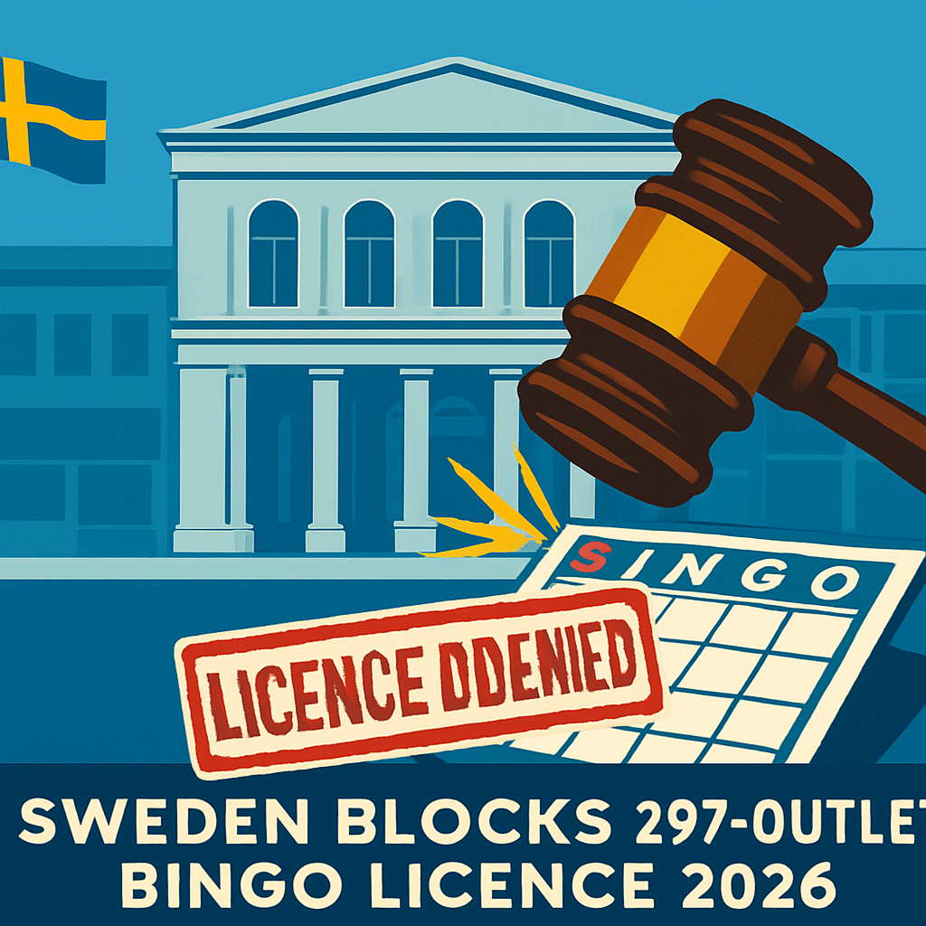 Swedish Court Rejects Bingo Licence for 297 Retail Terminals in 2026