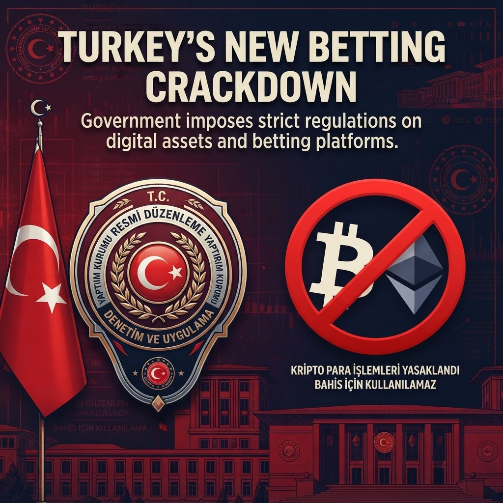 Turkey Escalates Fight Against Illegal Betting, Blames Cryptocurrency for Surge