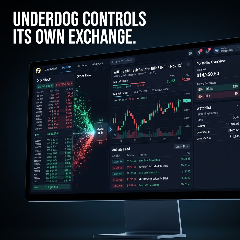 Underdog Launches Proprietary Exchange for Prediction Markets 2026