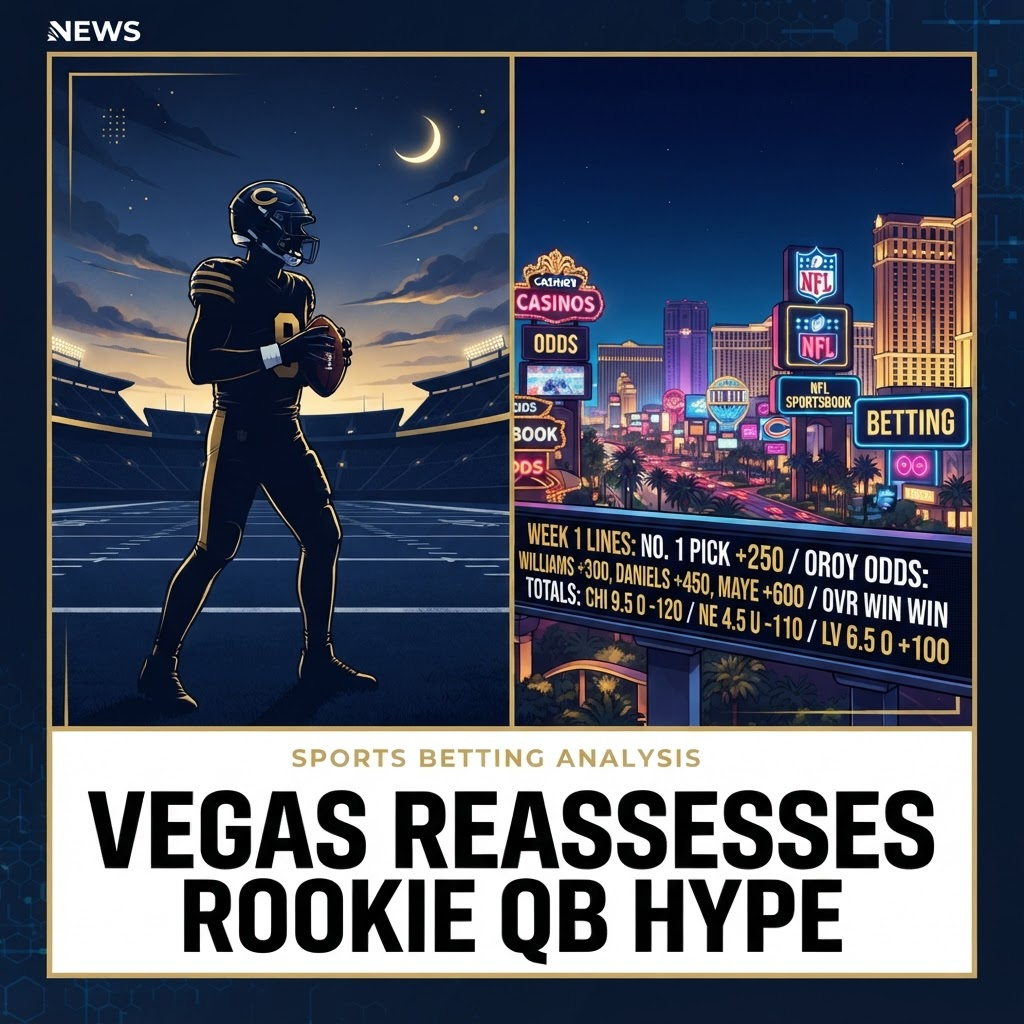 NFL Rookie QB Hype: Las Vegas Oddsmakers Reassess 2026 Betting Lines